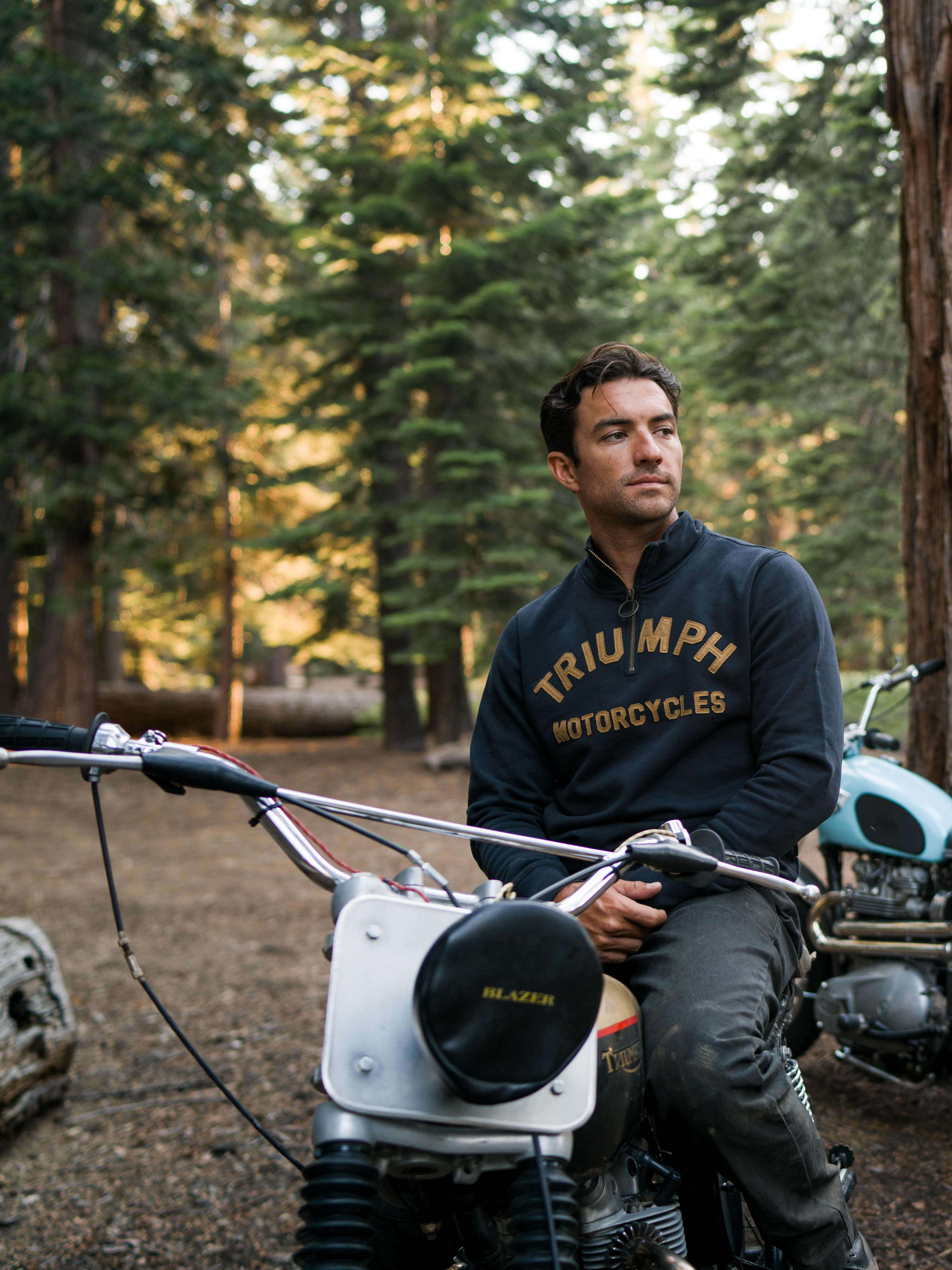 Triumph カモフラージュ柄 ライディングジャケット Triumph Motorcycles Heritage Clothing Lookbook